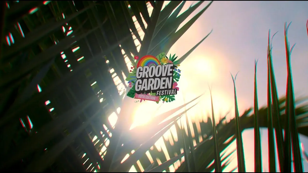 Openingsbeeld van de aftermovie van Groove Garden Festival 2026