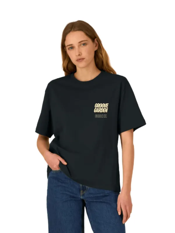 De Groove Garden Festival Tee '26, voorkant